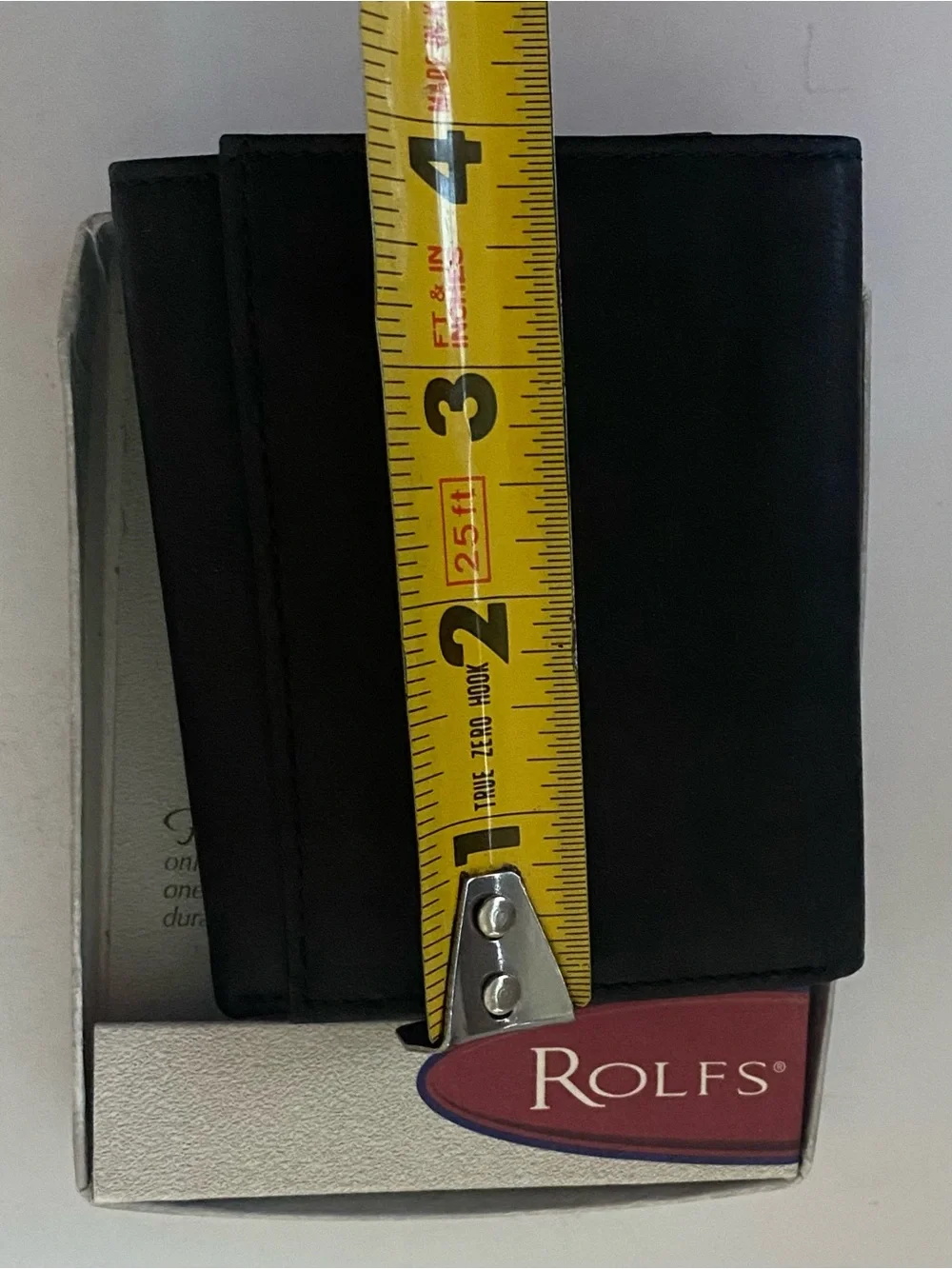 Rolfs Black Men's Bifold Wallet